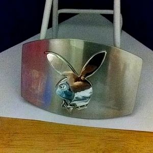 Playboy belt buckle